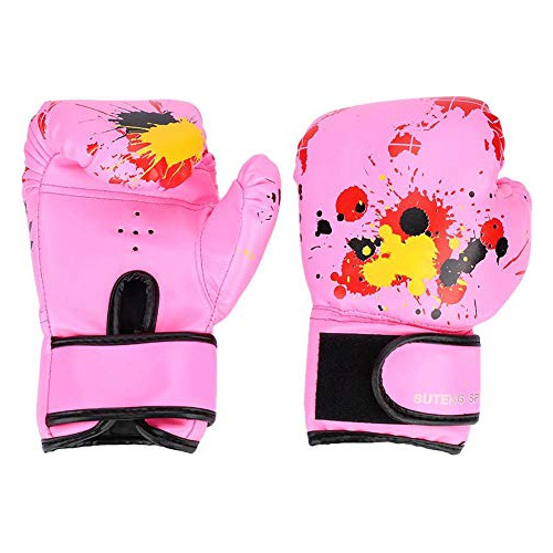 Dilwe - Guantes De Boxeo Para Niños, De Poliuretano, Para .