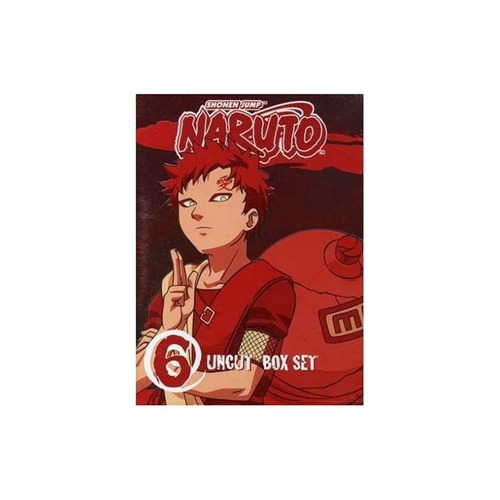 Naruto Uncut 6  Naruto Uncut 6  3 Dvd Boxed Set  Dubbed Subt