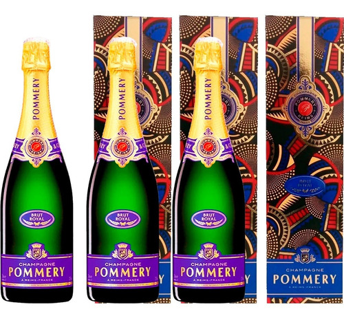 Champagne Pommery Brut Royal Estuche Edición Especial 750ml