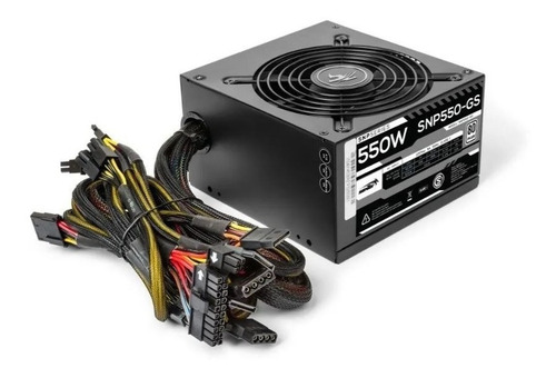 Imagen 3 de 8 de Fuente 550w Sentey Snp550-gs 80+ Gamer 80 Plus White