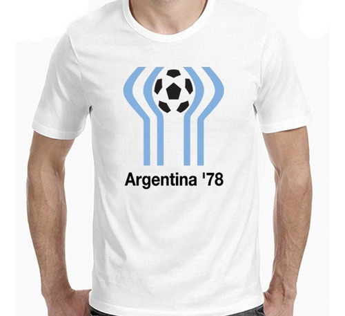 Remeras Hombre Mundial Argentina 78 Fútbol |de Hoy No Pasa|1