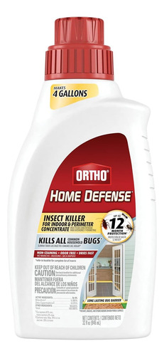 Insecticida Ortho Concentrado Cucarachas Chiripas Hormigas