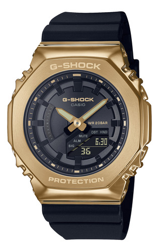 Reloj G-shock Gm-s2100gb-1a Resina/acero Mujer Dorado