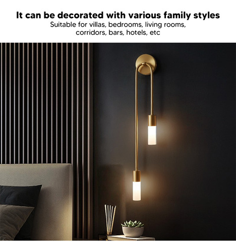 Soporte Para Lámpara De Pared, Bombilla Led G9 De Doble Cabe