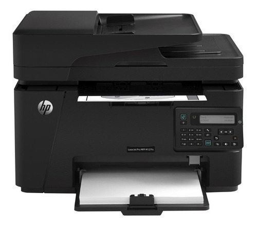 Impressora multifuncional HP LaserJet Pro M127fn preta 110V - 127V