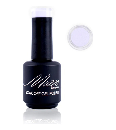 Esmalte Permanente Gel Soak Off Muzzo #013 Blanco-magickur