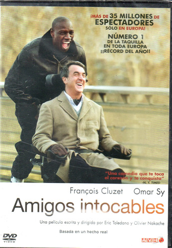 Amigos Intocables (leer) - Dvd Nuevo Original Cerr. - Mcbmi