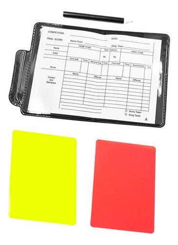 2 Paquete De 2 A 4 Juegos De Tarjetas De Árbitro 2 Piezas