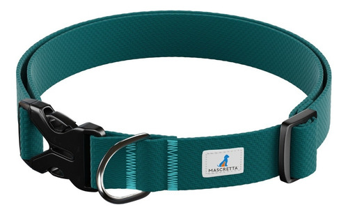Collar Para Perro O Gato Ajustable De Paseo Mascretta Perros Color Azul Tamaño Del Collar M