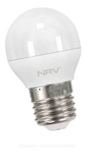 Lámpara Led Gota 6w E27 220v Luz Fría Nrv X 20