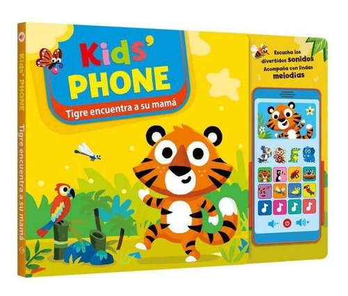 Kids Phone Smartphone Tigre Encuentra A Su Mamá / Lexus