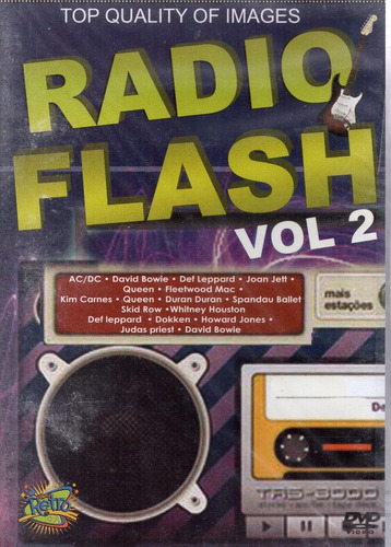 Dvd Radio Flash Vol 2 - Ac/dc - Def Lepard - Queen