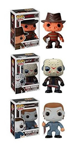 ¡ Funko Horror Classics Pop! Conjunto De Colectores De Pelíc