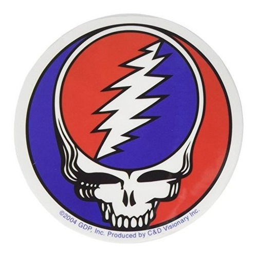 Sticker Grateful Dead - Syf Transparente.