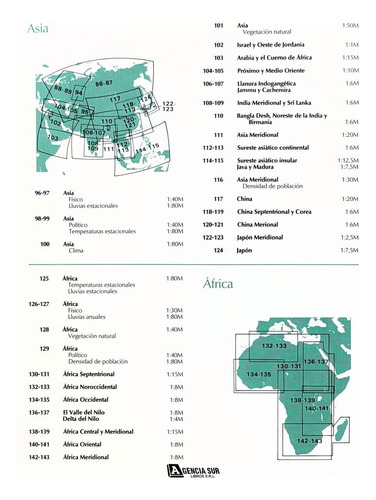 Atlas Físico Universal, Enciclopedia Larousse