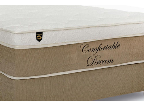 Cama Baú Queen: Colchão Molas Ensacadas Luckspuma Masterpoc