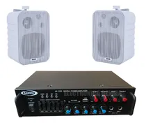 Comprar Combo 2 Parlantes Musica Funcional + Consola Potenciada Bt