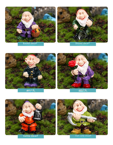 No. 1 - Miniature Gnome Resin Bonsai Figurines