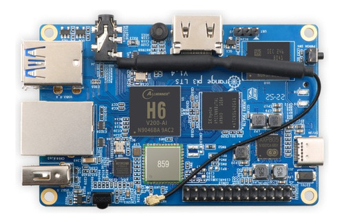 Orange Pi 3 Lts + Case, Fonte, Hdmi, Cooler, Dissipad + 32gb