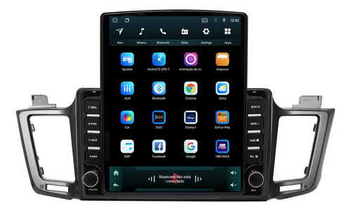 Central Multimidia Tesla Rav4 13/19 9,7p Octacore 4gb 64gb