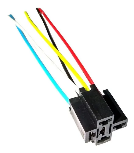 Ficha Mini Relay 5 Vias Con Conexion A Masa X 10 Unidades
