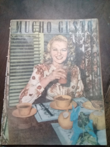 Revista Antigua **mucho Gusto**nº29, 30. Marzo/abril De 1949