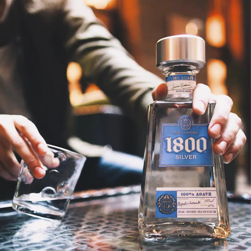 Tequila Reserva 1800 Silver Agave Origen Mexico - 01almacen