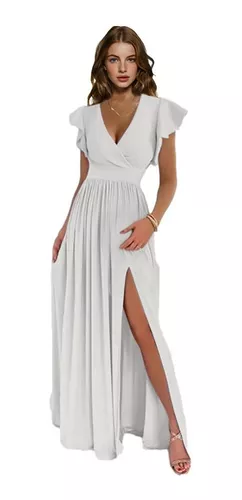 Vestido Blanco | MercadoLibre 📦