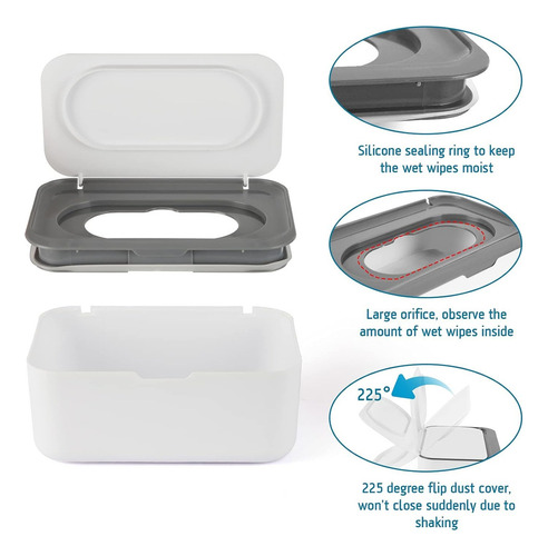 Dispensador De Toallitas Para Bebé, Funda Para Toallitas