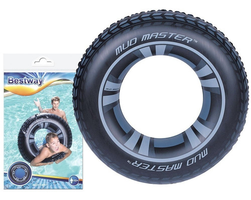 Imagen 1 de 3 de Flotador Inflable Tipo Caucho 91 Cm