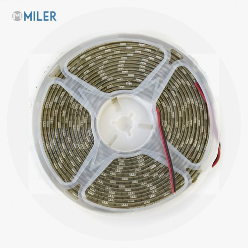 Tira Led 12v 5050 60 Leds 5mts Luz Fria Ip65 Ideal Exterior