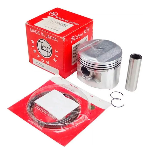 Kit Piston Perno Aros Honda Xl 250 R - Marca Top Japon