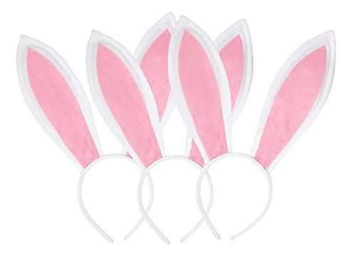 Jialwen Orejas De Pascua Headband, 3pcs Plush Rabbit 96y3o