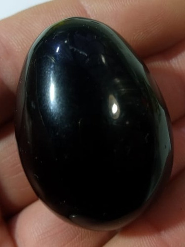 Huevo Yoni En Obsidiana Negra