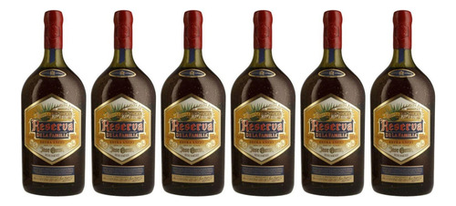 Pack De 6 Tequila Reserva La Familia Extra Añejo 1.75 L