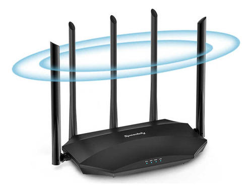 Router Wifi Speedefy Ac1200 Dual Band K5 Inalambrico