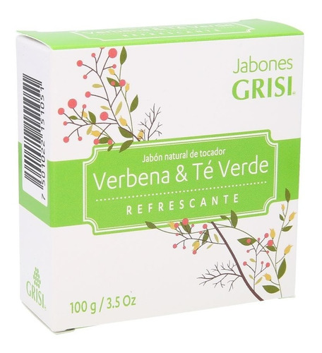 Jabón Barra De Colección Grisi Verbena & Té Verde 100 G