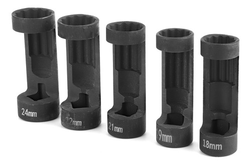 Conector De Tuerca Con Puntal De 1/2 Accionamiento, 5 Piezas