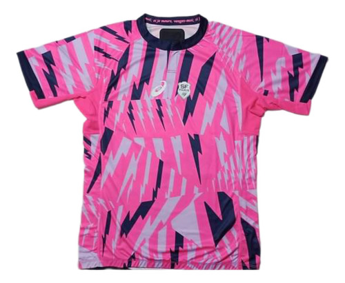 Camiseta Stade Francais 2018 Asics Rugby Francia París Xxl