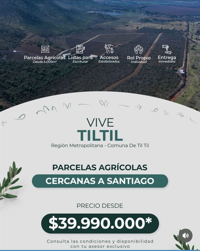 Parcelas Con Rol Propio En Oferta A Minutos Del Centro Stgo