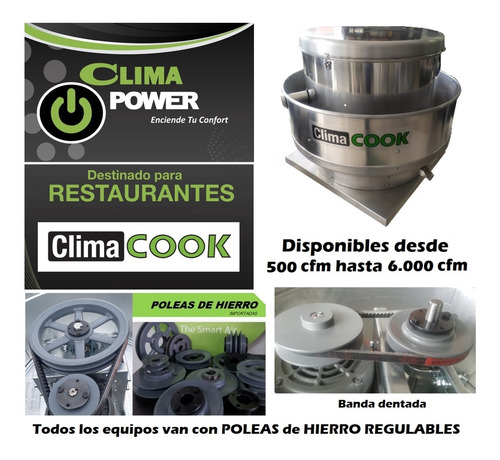 Imagen 7 de 10 de Extractor Hongo De Grasa Climacook Ecuador Desde $558