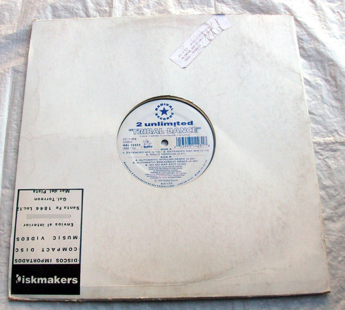 2 Unlimited - Tribal Dance / Techno House * Maxi Usa 1993 (Usado)