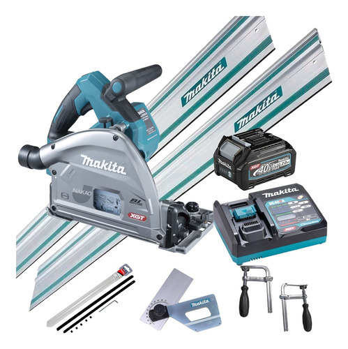 Kit Serra Circular Sp001gz Makita E Bat E Carregador 2trilh