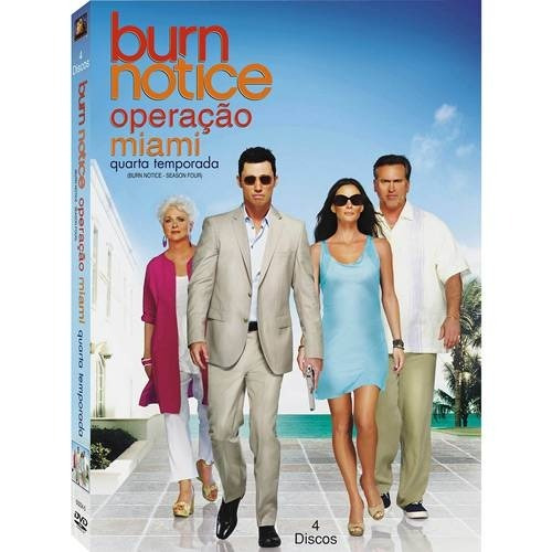 Burn Notice 4 Dvd 4º Temporada Novo Lacrado