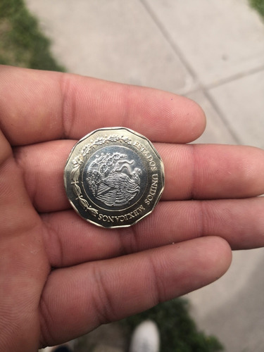 Moneda Conmemorativa De 20 Pesos De Emiliano Zapata