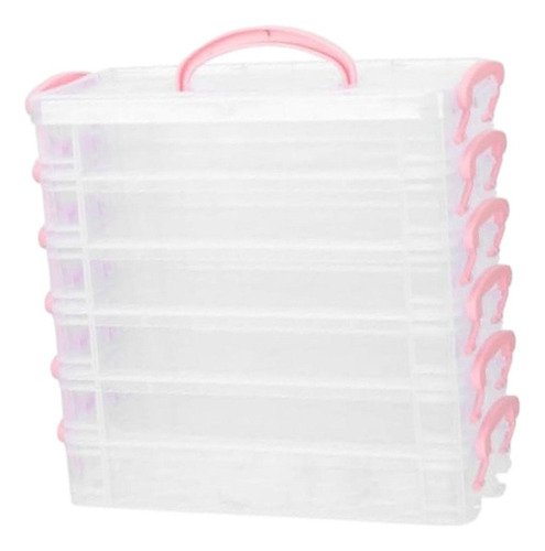 Estuche De Transporte Para Rotuladores, Caja De Hebilla Rosa