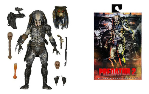 Figura Muñeco Elder Predator Depredador Neca Coleccion 