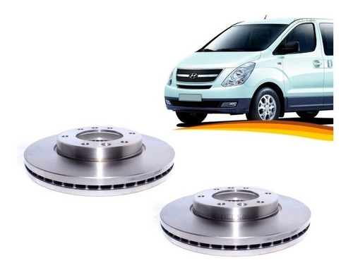 Disco Freno Delantero Para Hyundai H1 2008 / 2016 300 Mm Par