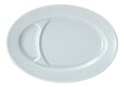 Plato Divisor Chino Abierto Celadon Cm Restaurante Uso