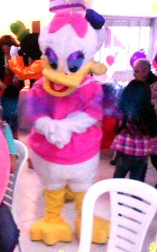 Disfraz Talle Adulto Daisy Amiga Minnie Mickey Pluto Goofy Rosa Xxl (Usado)